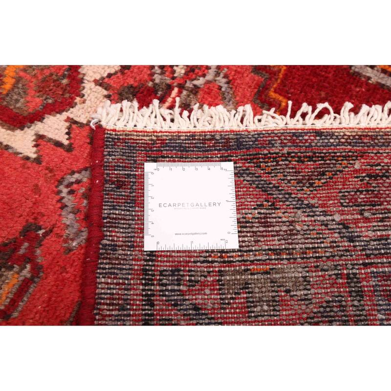ECARPETGALLERY Hand-knotted Andelz Red Wool Rug - 3'6 x 6'11