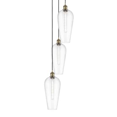 Innovations Lighting 113B-3P-58-15 Chelsea Pendant Chelsea 3 Light 15"