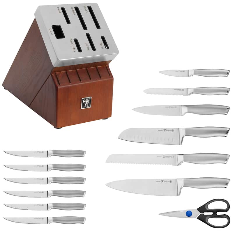 Modernist 14-pc Self-Sharpening Block Set