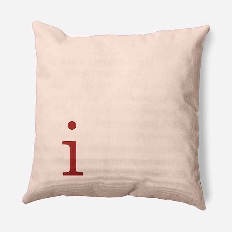 Modern Monogram Decorative Throw Pillow - 26" x 26" - i