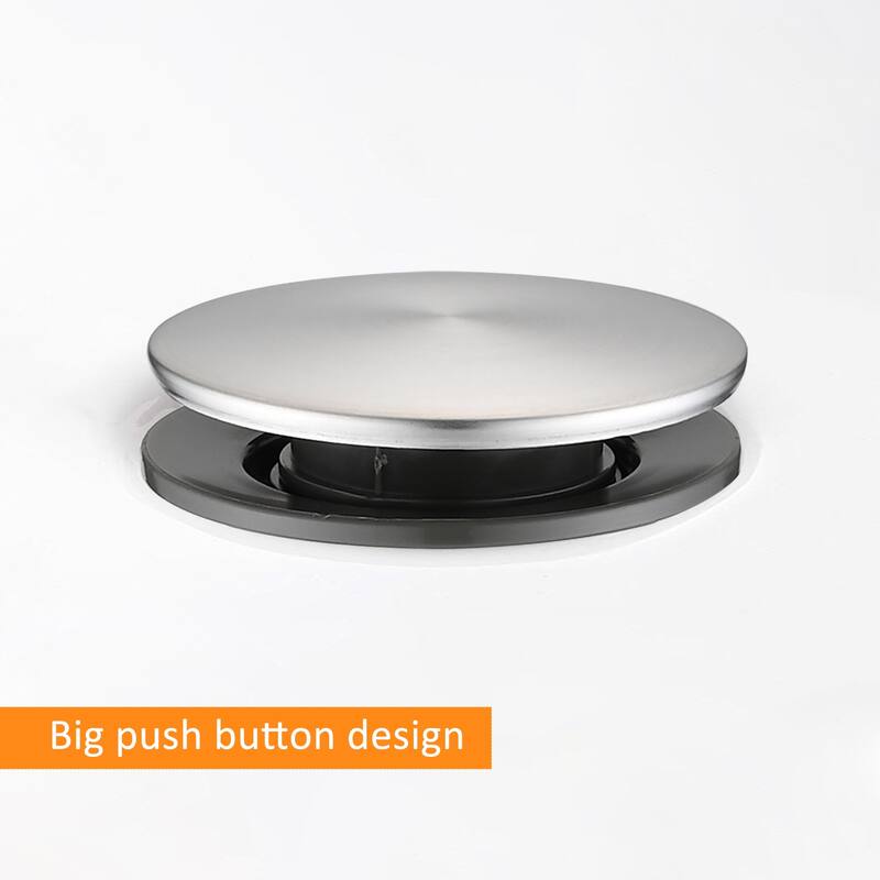 Dornberg Bathroom Sink Vessel Sink Pop-Up Drain with Overflow