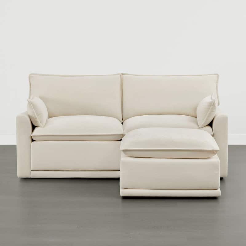 Spruce & Spring Modular Couch Oversized Sectional Sofa for Living Room