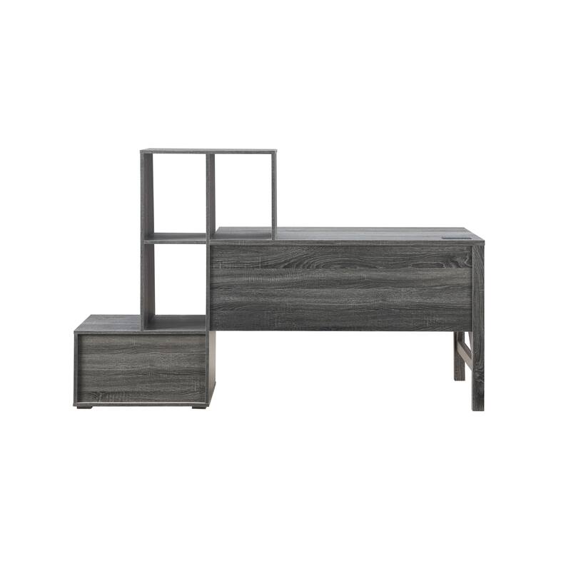 Jessica Modern 70-inch Computer Desk with USB Ports by Furniture of America