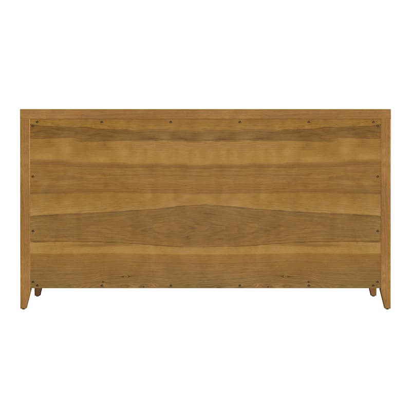 Dana 60 in. W Rectangular Wood 6 Drawer Dresser