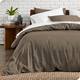 Bare Home Soft Hypoallergenic Microfiber Duvet Cover and Sham Set - Taupe - King
