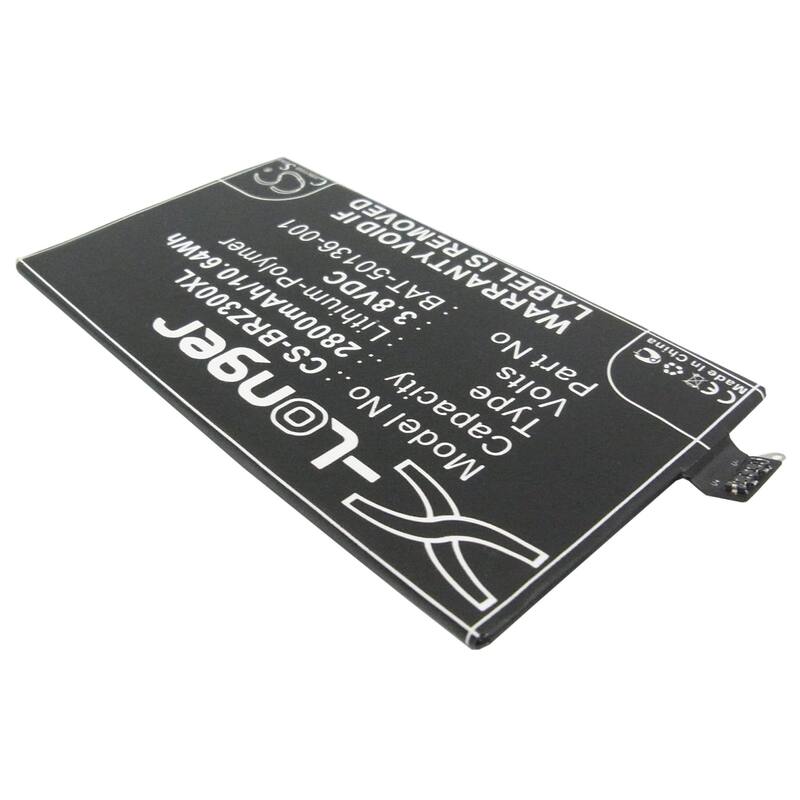 Battery for Blackberry A10 Leap BAT-50136-001 BAT-50136-002 BAT-50136-101 CUWV1 - Black