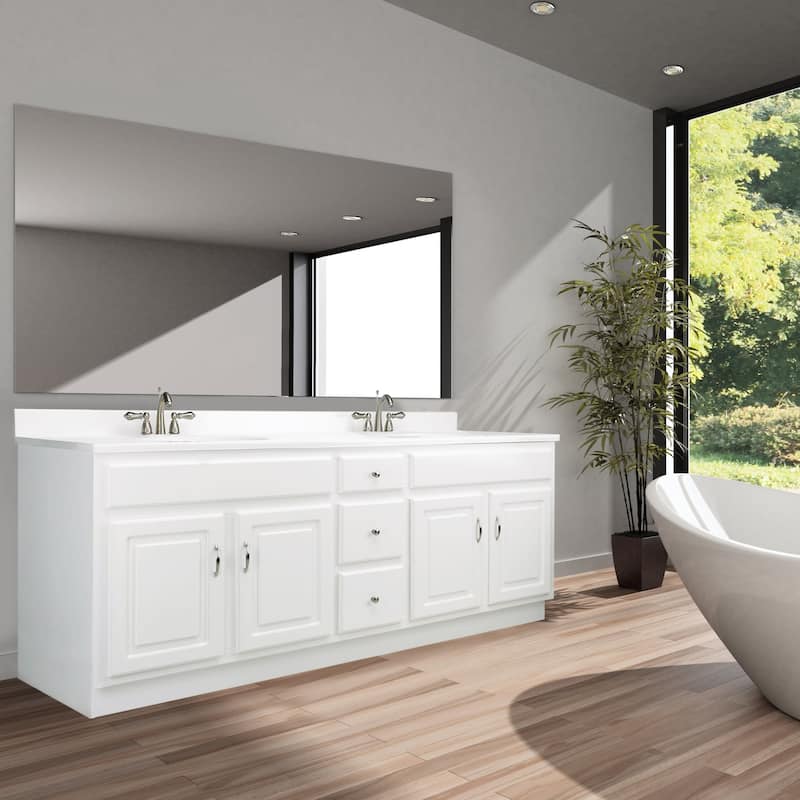 Design House 574756 Concord 72" Free Standing Double Basin Vanity Set