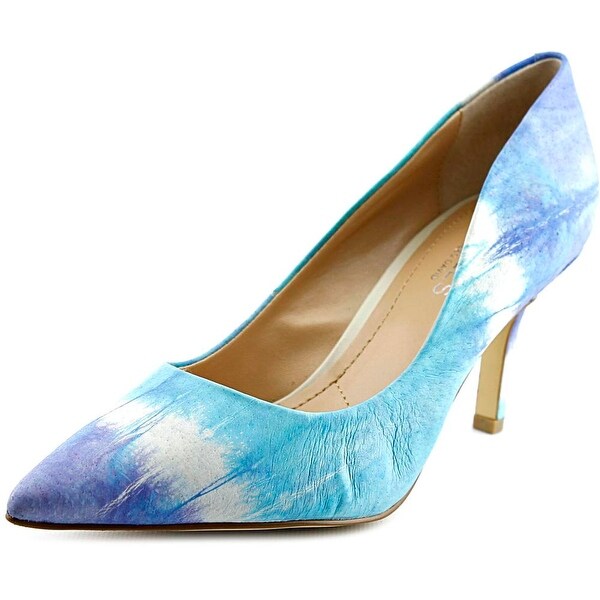 Charles By Charles David Sasha Women Pointed Toe Leather Heels