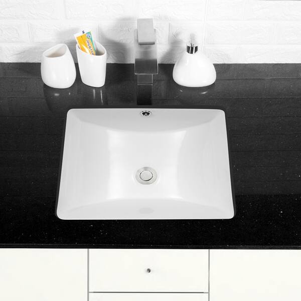 Shop 18 X 14 Rectangle Undermount Bathroom Sink Overstock 31796140
