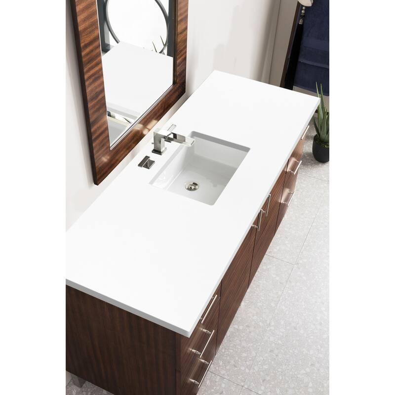 James Martin Vanities 850-V60S-3WZ Metropolitan 60" Free Standing