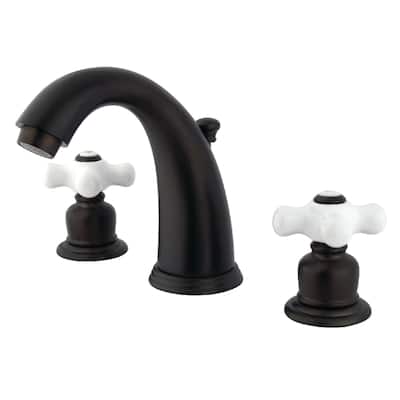 Victorian 8 in. Widespread Bathroom Faucet