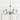 Moden Farmhouse 6-Light Chandelier Candle Metal Light for Dining Room - W26.5"x H19.5"