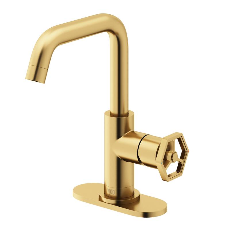 VIGO Ruxton 9" H Single Handle Single Hole Bathroom Faucet