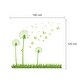 preview thumbnail 3 of 3, Walplus Glow in Dark Dandelion 3D Butterflies Wall Sticker Home Decor