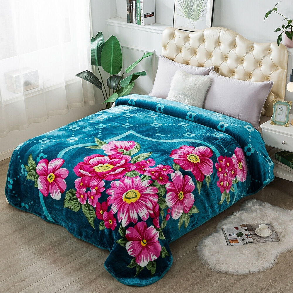 Bed bath and beyond plush blanket outlet