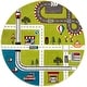 preview thumbnail 46 of 68, SAFAVIEH Carousel Kids Koika Neighborhood Road Rug