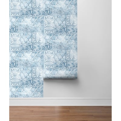 Sebastopol, Patchwork 18' x 20.5" Peel & Stick Wallpaper Roll