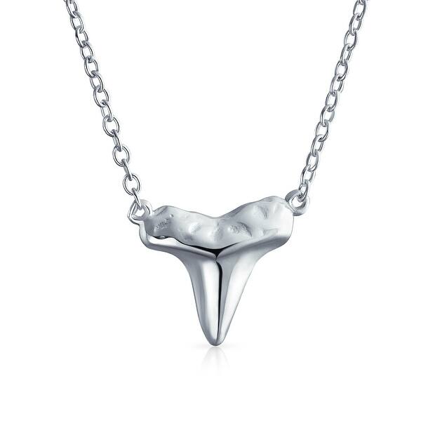 Sterling Silver Polished Shark tooth Pendant Sterling Silver Polished Shark tooth Pendant