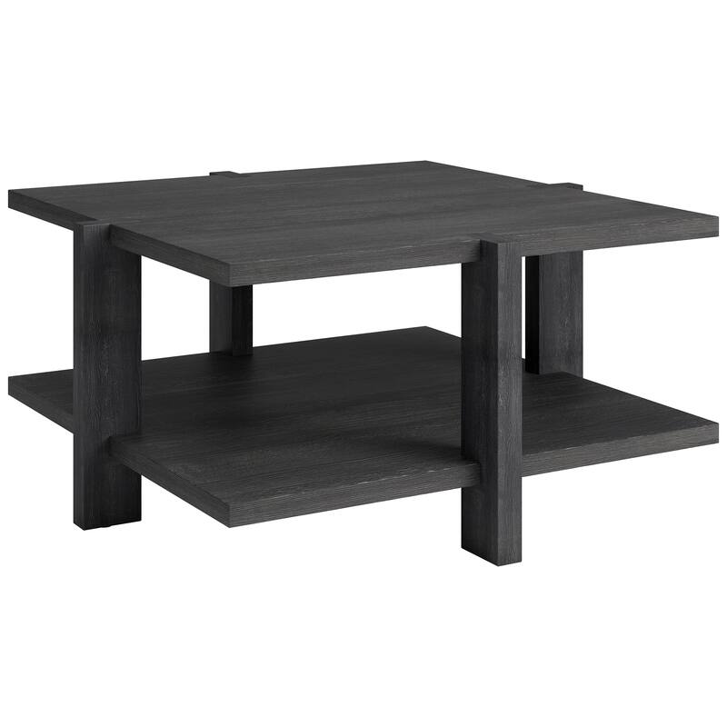 Ingrid 34.66" Wide Square Coffee Table