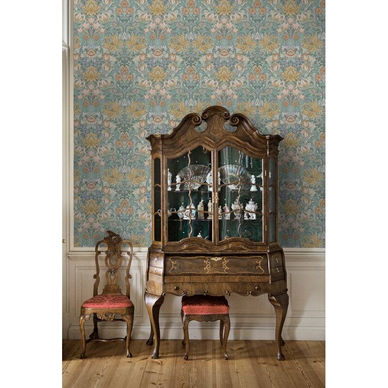 Fleurmont Floral Tapestry Non-Pasted Wallpaper - Covers 56 Square Feet