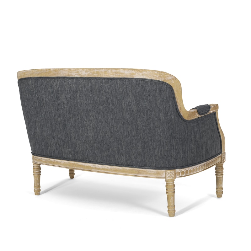 Small Sofa Couch for Foyer, Living Room Decorative Sofa with Back and Armrests, Practical 2 Seater Love Seat Couches