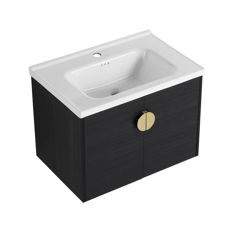 Topcraft Wall-Mounted Bathroom Vanity With Sink