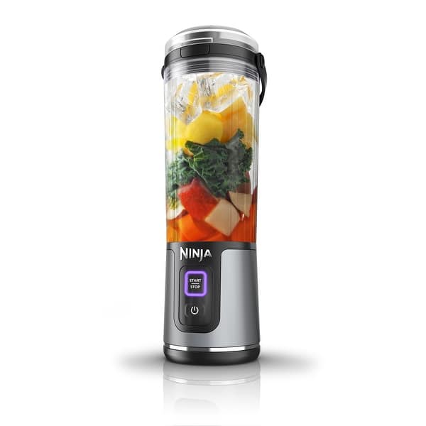slide 2 of 66, Ninja Blast Portable Blender, Cordless, 18oz. Vessel, USB-C Rechargeable Black