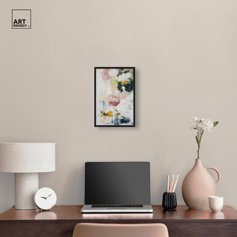 Dripping Colors IV Canvas by Art Remedy