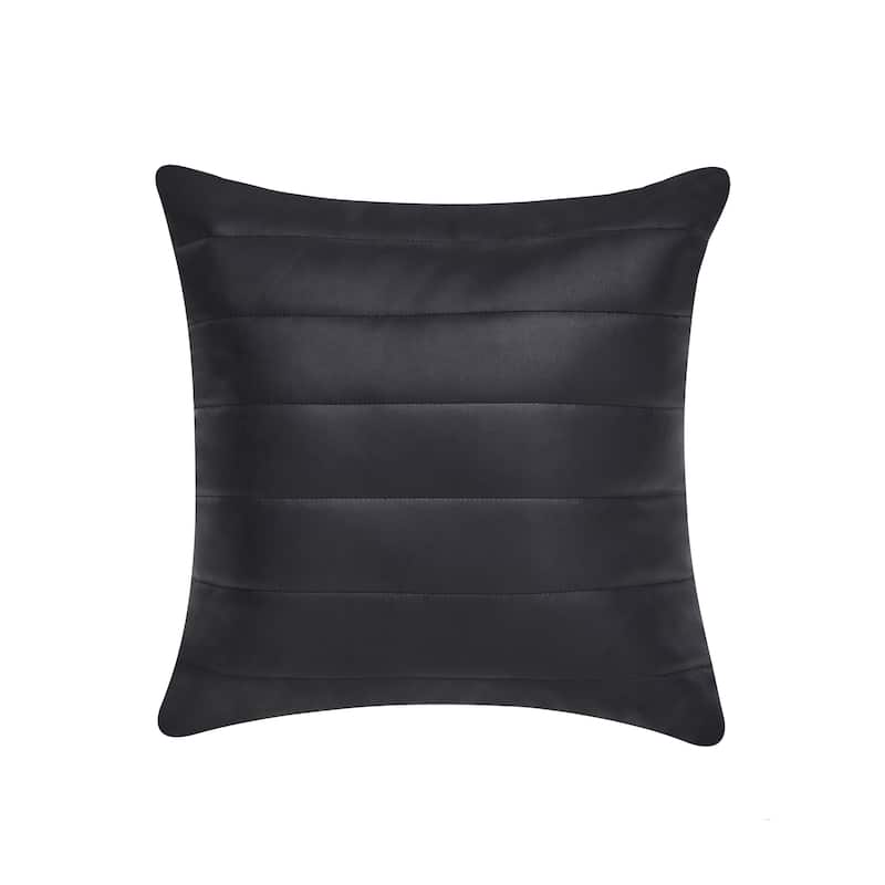 Varick 18" Square Quilted Decorative Throw Pillow