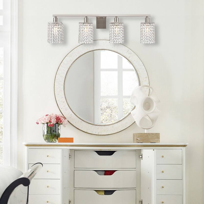 Modern Bathroom Lights with Crystal Shape