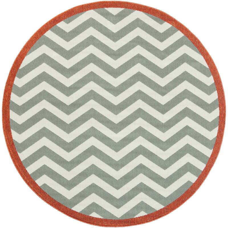 Artistic Weavers Chevron Stripe Indoor/ Outdoor Area Rug