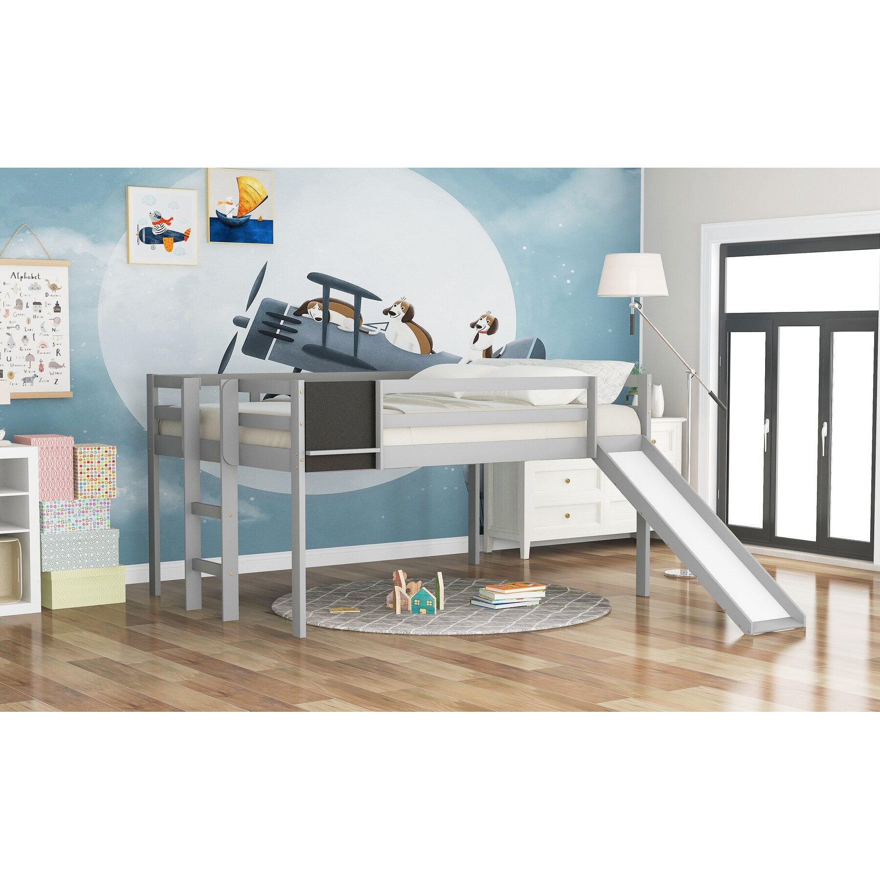 bunk bed with desk argos