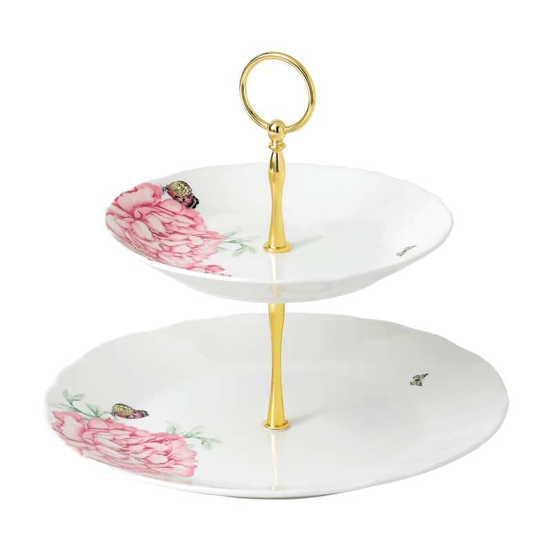 Royal Albert Miranda Kerr Everyday Friendship Cake Stand Two-Tier White