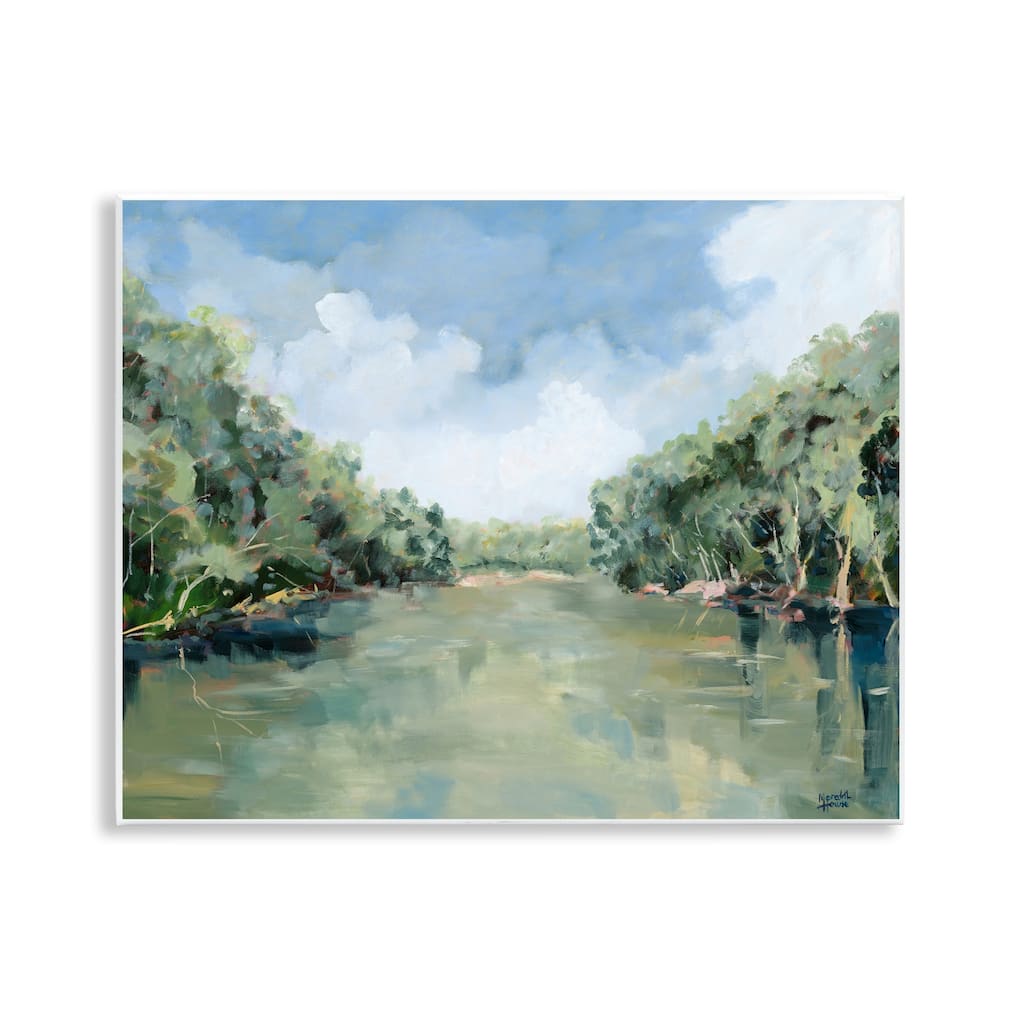 Stupell Serene Reflective Nature Wall Plaque Art Design By Meredith Howse