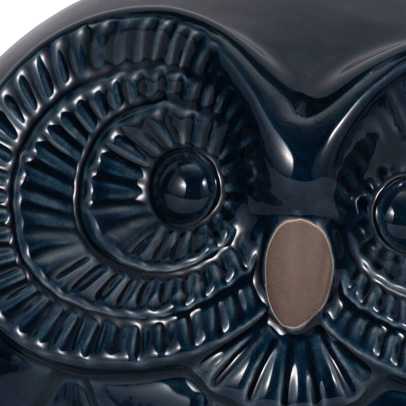 Sagebrook Home Set of 3 Ceramic Contemporary Owl Figures