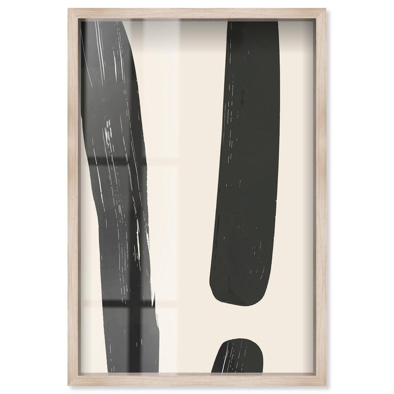 Contempogeo III Shadowbox by Art Remedy - Natural - 16" x 24"