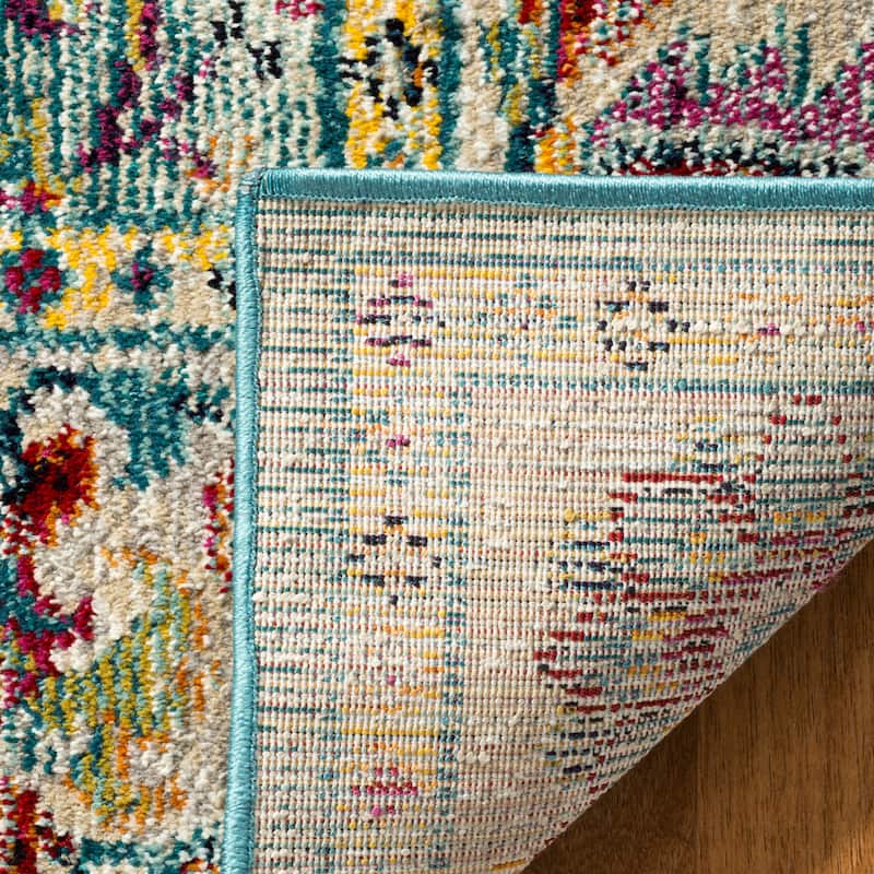 SAFAVIEH Savannah Bohemian & Eclectic Arghira Oriental Polyester Rug