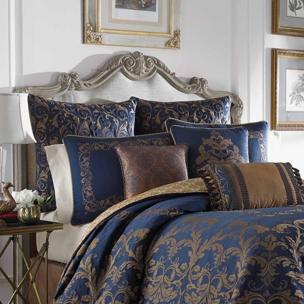 Croscill Monroe 4PC Jacquard Comforter Set Bed Bath Beyond