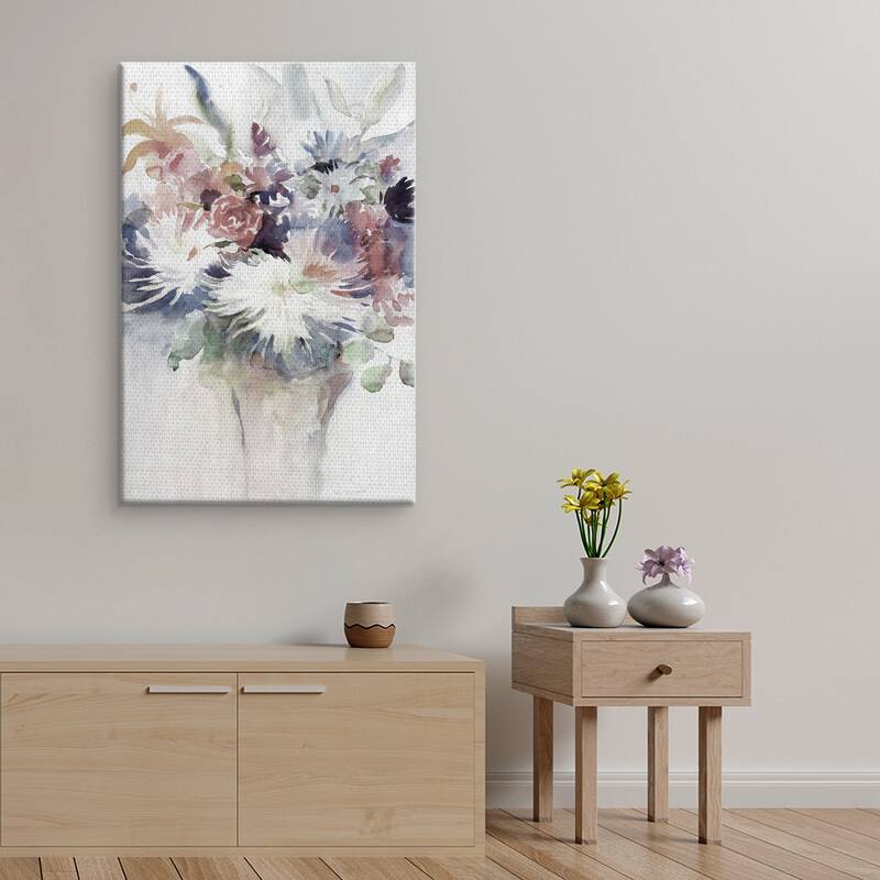 Impromptu Part I Soft by Theresa Troise Heidel Canvas Art Print