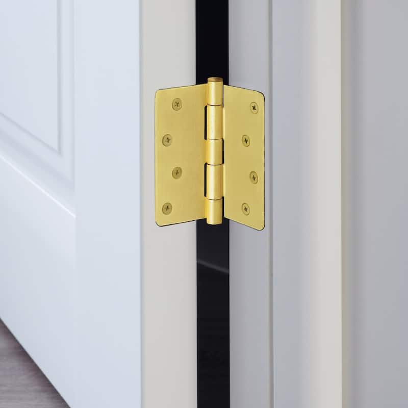 Design House 186015 4" x 4" Butt 1/4" Radius Corner Surface Mount Door
