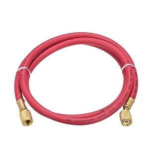 Uxcell 1/4" SAE Charging Hose - 9.84ft Red Rubber Hose For AC & Refrigeration (600 PSI) - View #11
