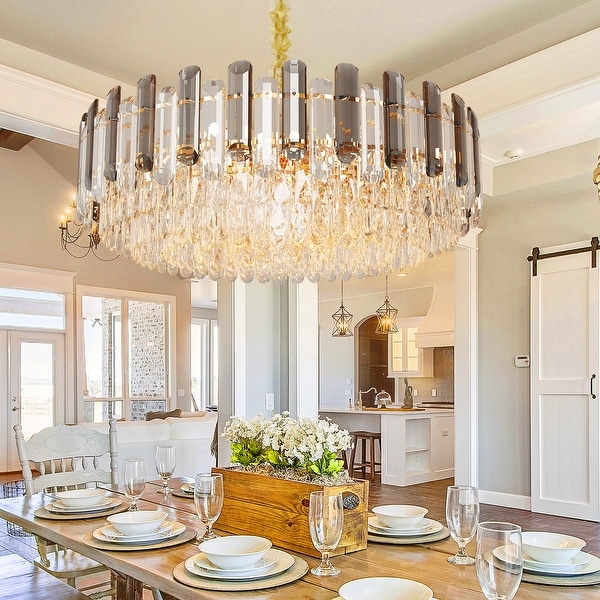 Modern glass chandeliers deals