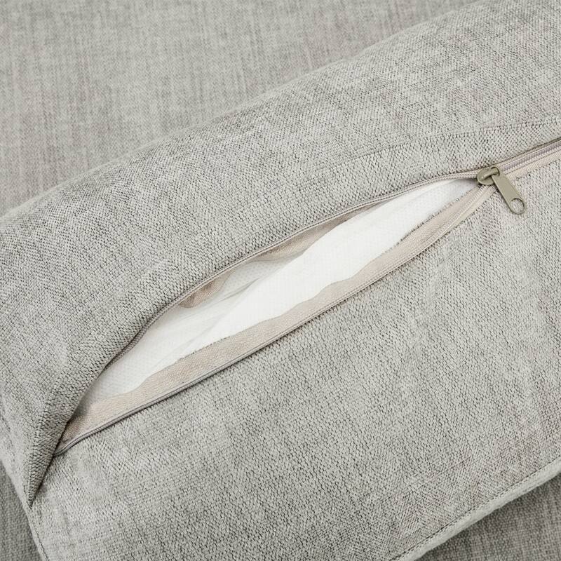 89" Oversized Chenille Cloud Comfy 3-seater Sofa