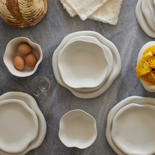 Lemieux et Cie Amorphous Stoneware Cereal Bowl - Thumbnail 3