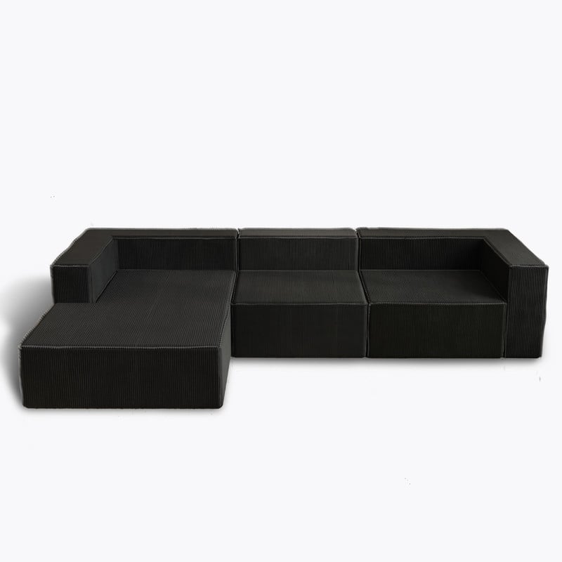 Module Corduroy Luxury Compression Sofas