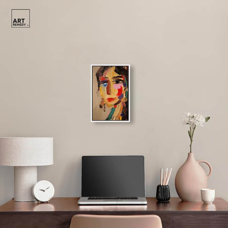 Colorful Expression II Canvas by Art Remedy