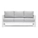 preview thumbnail 12 of 33, 3-Seater Outdoor Couch with Plush Cushions, Broad Armrests and Contoured Backrests