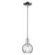 Option Clear Water Glass / Polished Chrome
