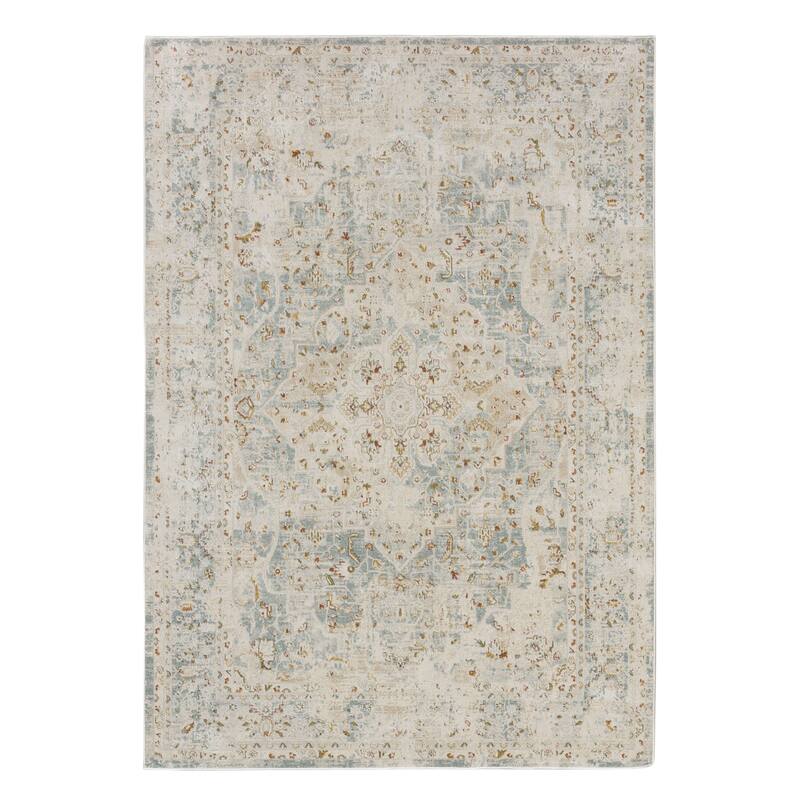 Karastan Rug Windermere Ashbourne Woven Area Rug - 5' x 7' 6" - Blue - Rectangle