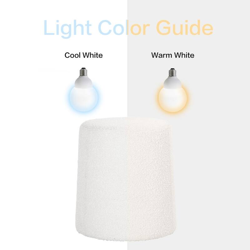 HomePop Organic Shape Ottoman